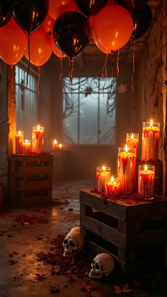 eerie glow chilling ambiance