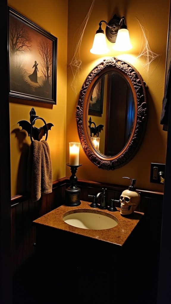 eerie vintage wall decorations