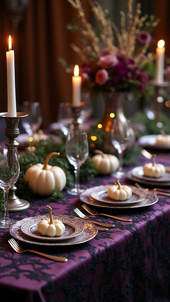 elegant halloween dining experience