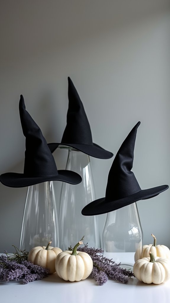 elegant minimalist witch displays