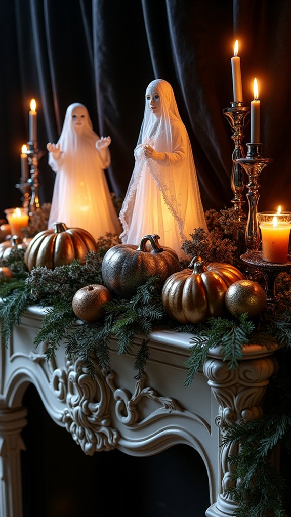 elegant whimsical halloween decor