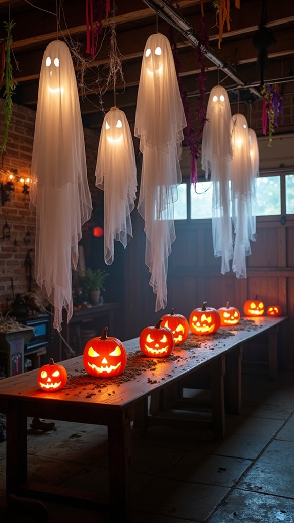 enchanted floating ghost decorations