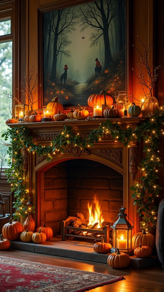 enchanted forest halloween decor