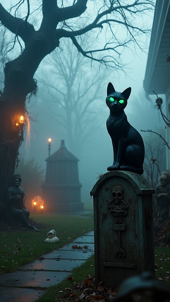 enchanted halloween fog atmosphere