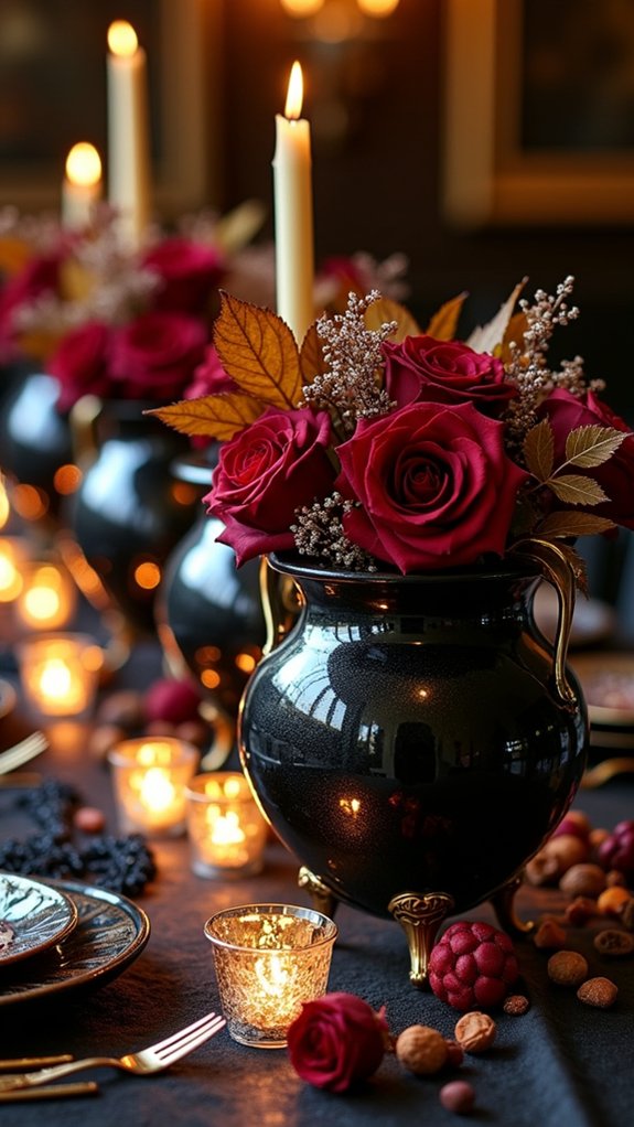 enchanting cauldron decor accents
