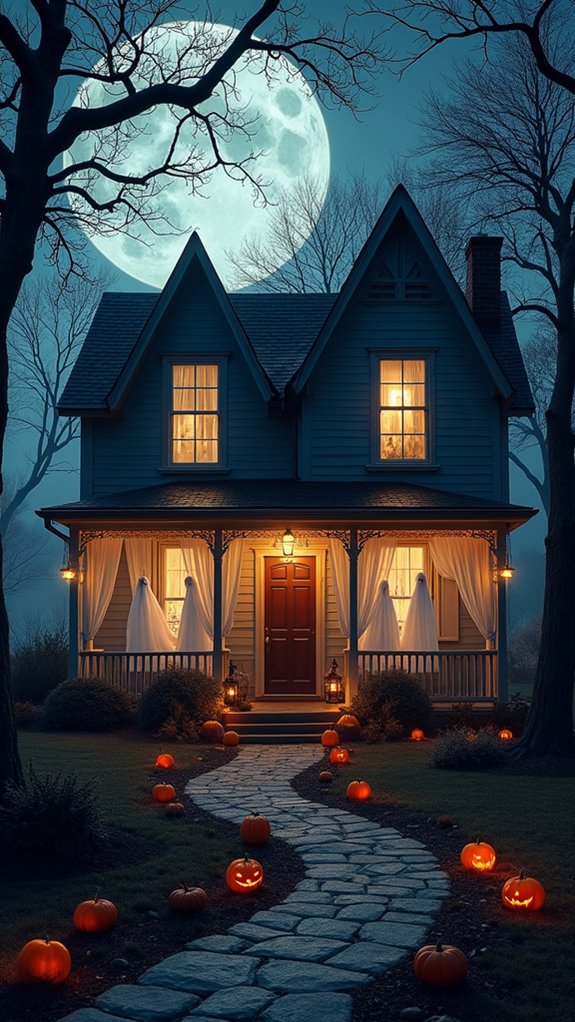 enchanting floating ghost decorations