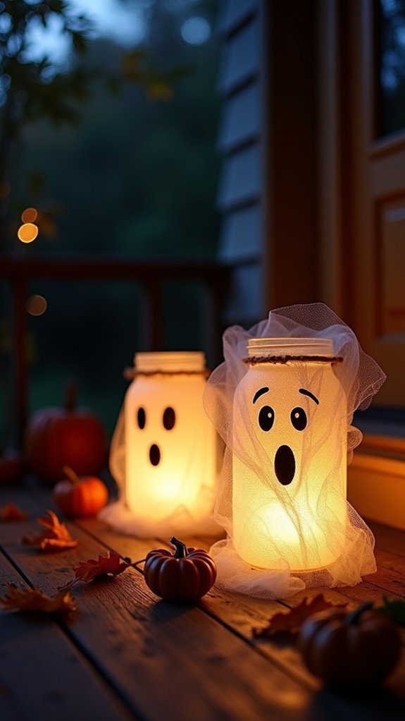 enchanting ghostly lantern decorations