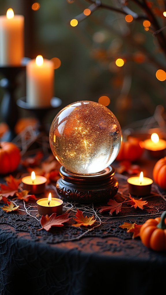 enchanting gothic halloween centerpiece