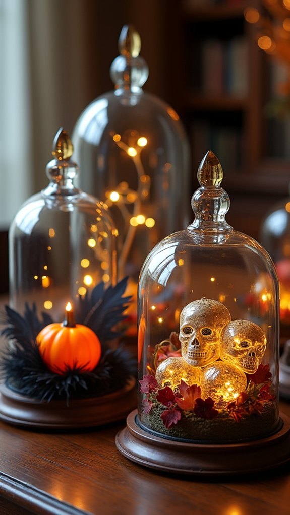 enchanting halloween decor display