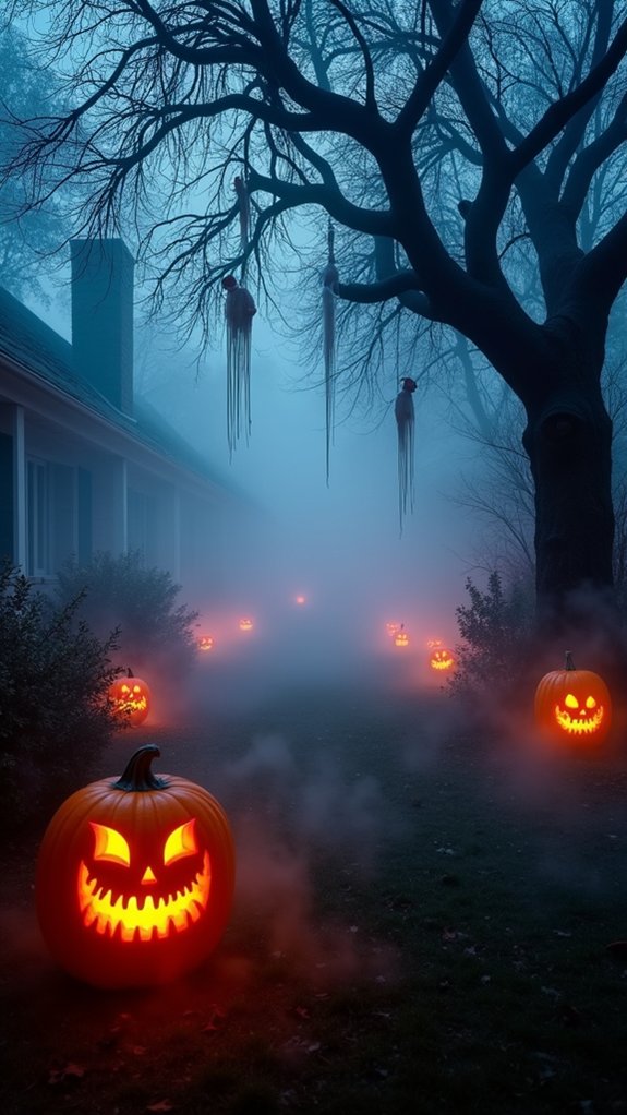 enchanting halloween fog atmosphere