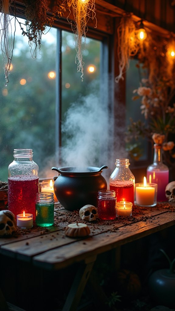 enchanting potion mixing station