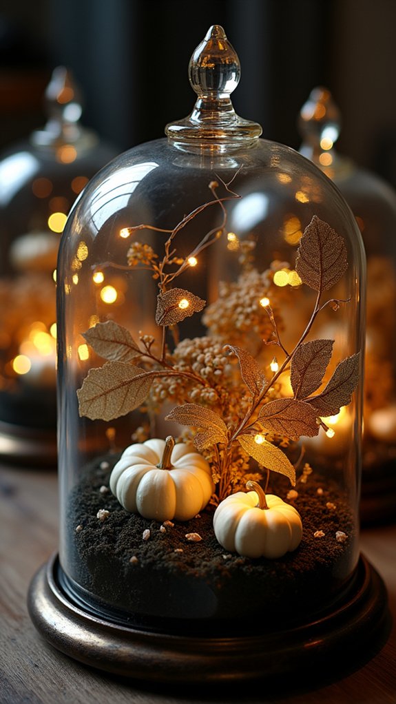 enchanting seasonal terrarium displays