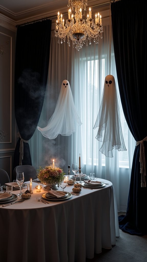 ethereal ghost decorations elegance