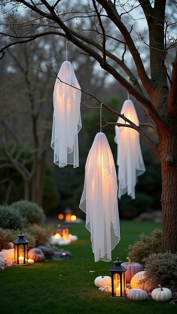 ethereal halloween yard decorations
