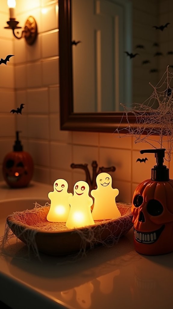 festive halloween soap bars