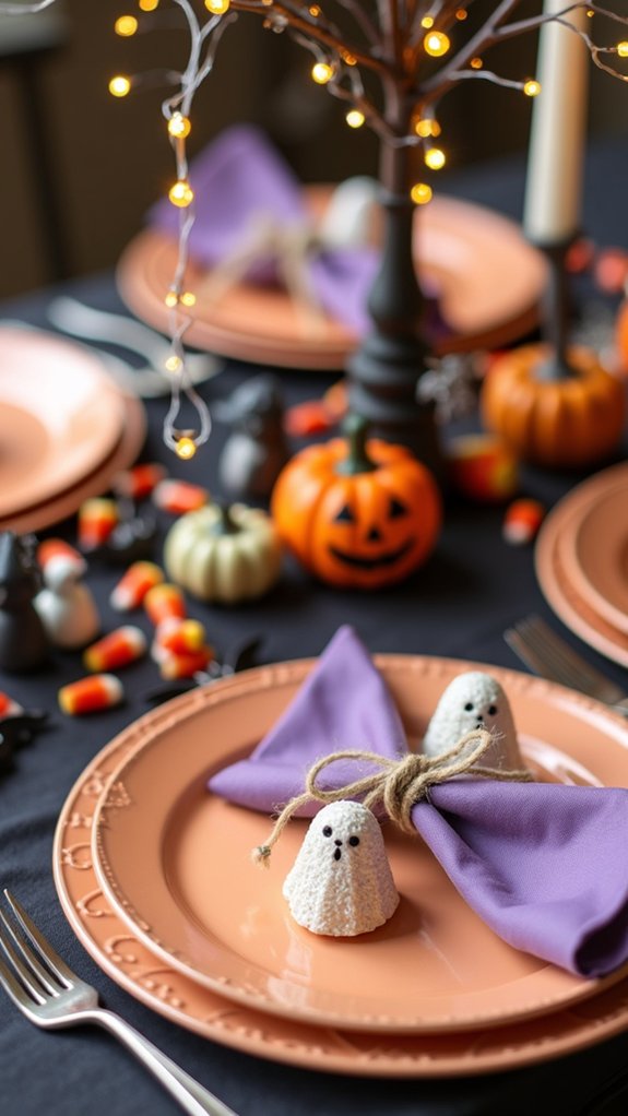 festive halloween tableware collection