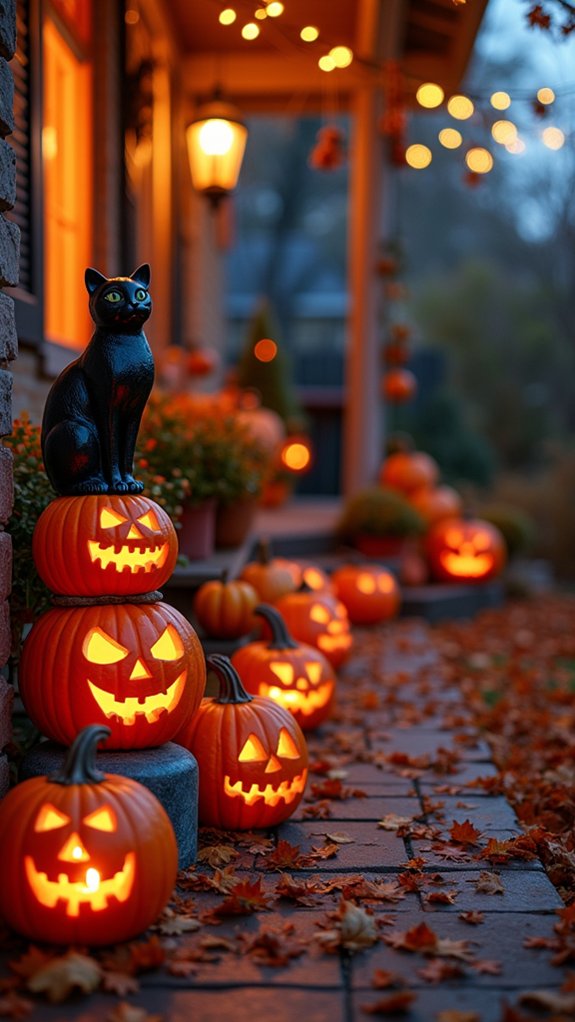 festive trick or treat buckets