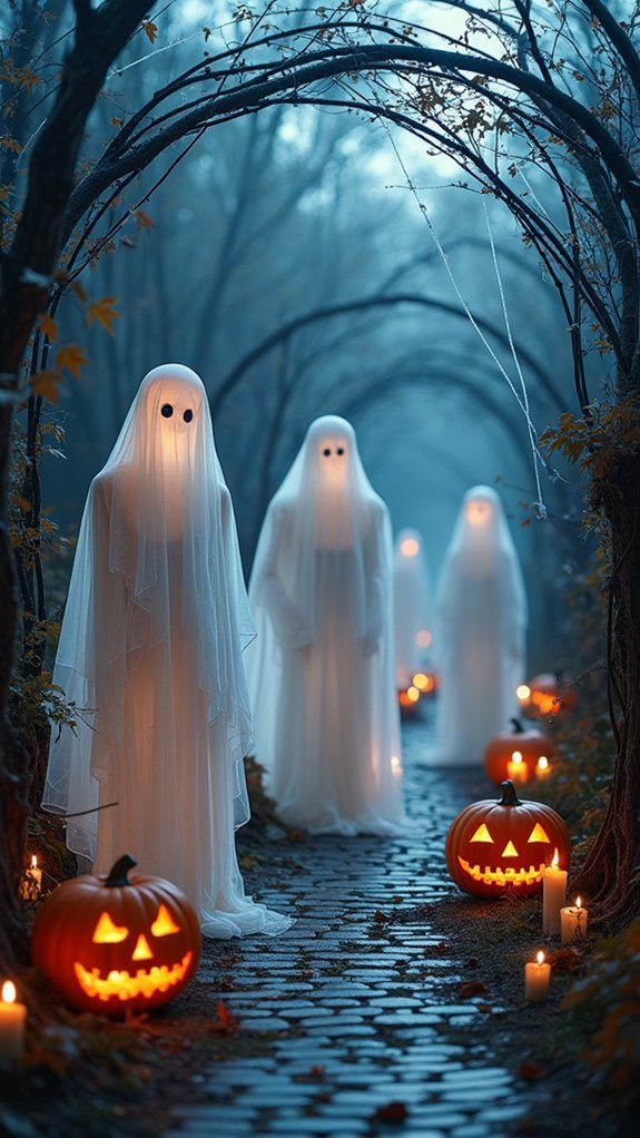 floating spirits enhance ambiance