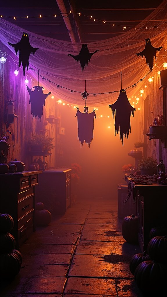 ghoulish garlands for halloween