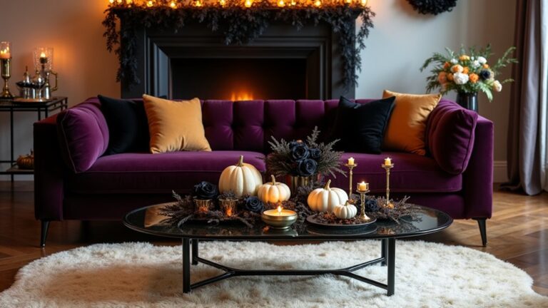 glamorous adult halloween decor