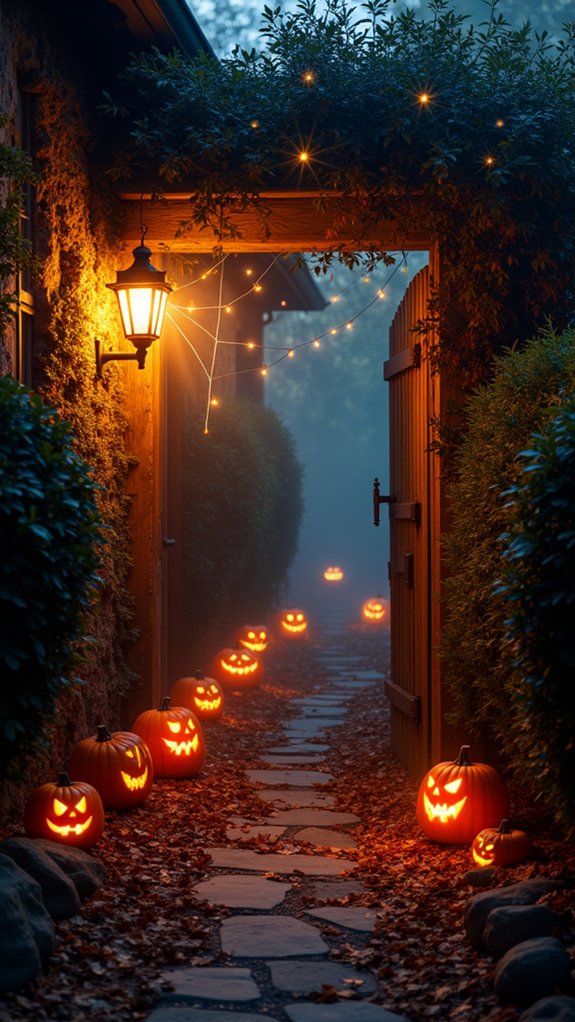 glowing eyes halloween decor