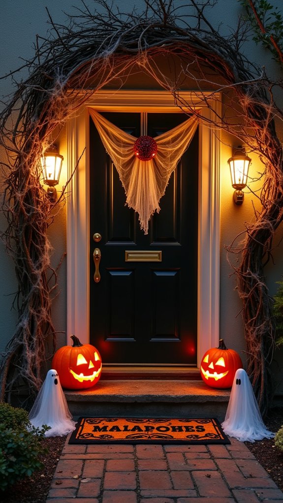 halloween doorway decoration ideas