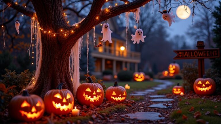 halloween yard display inspiration