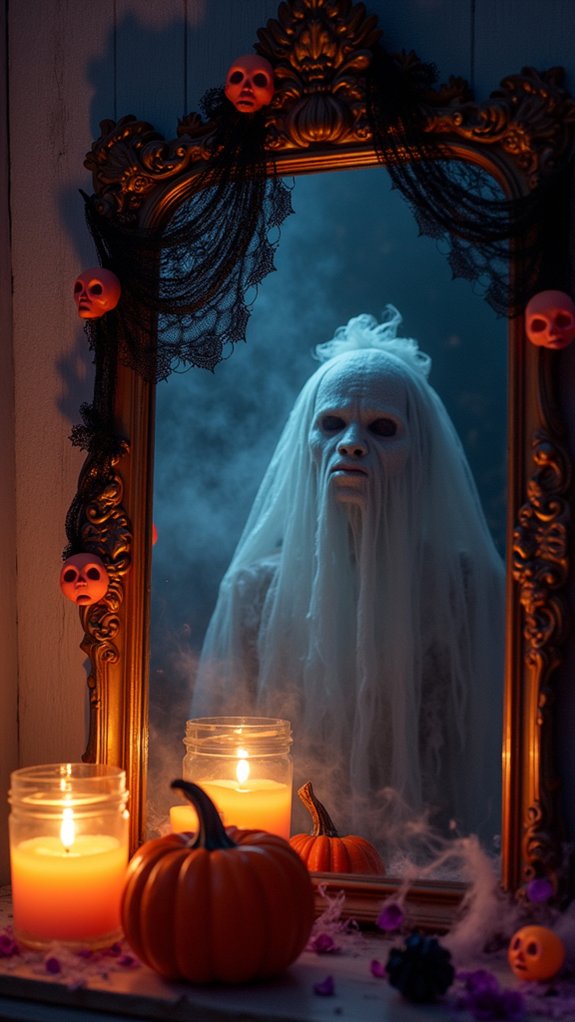 haunted mirrors create eeriness