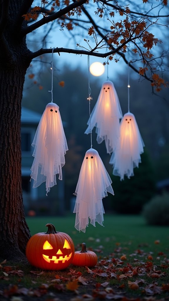 haunting charm with ghosts