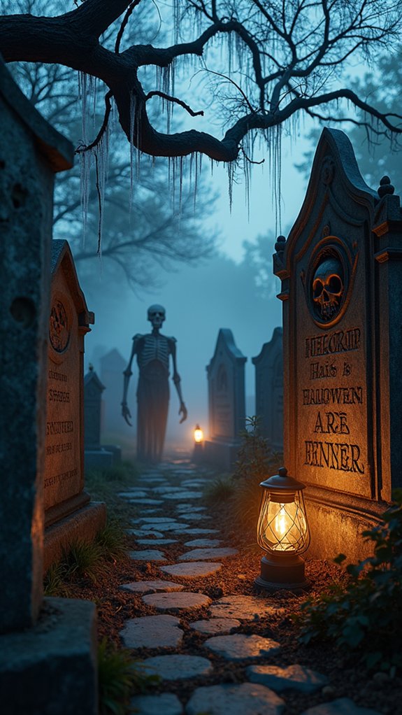 haunting halloween yard decor