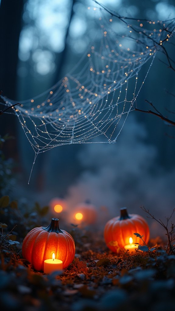 illuminated spooky yard decor