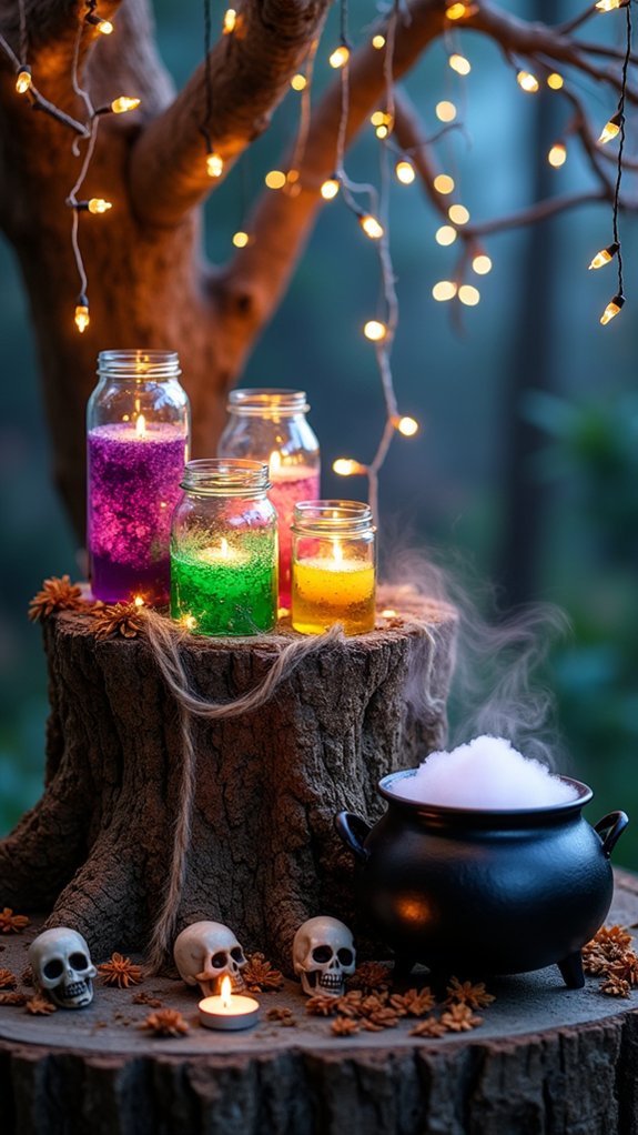 interactive halloween brew station