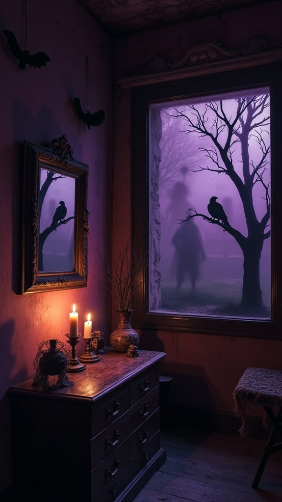 intriguing halloween wall decor