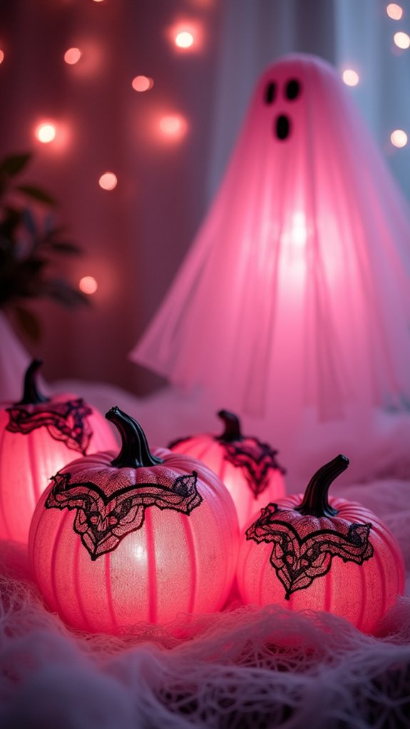 magical ambiance with lights