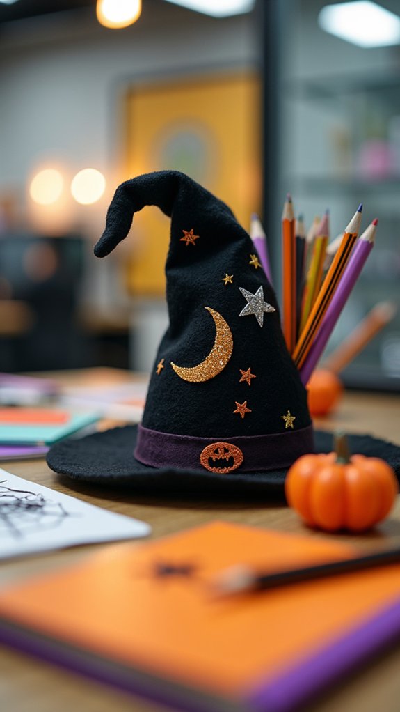 magical witch hat holders