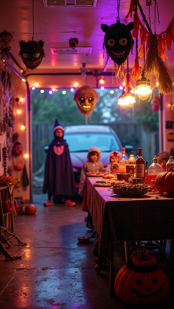 monster masks enhance festivities