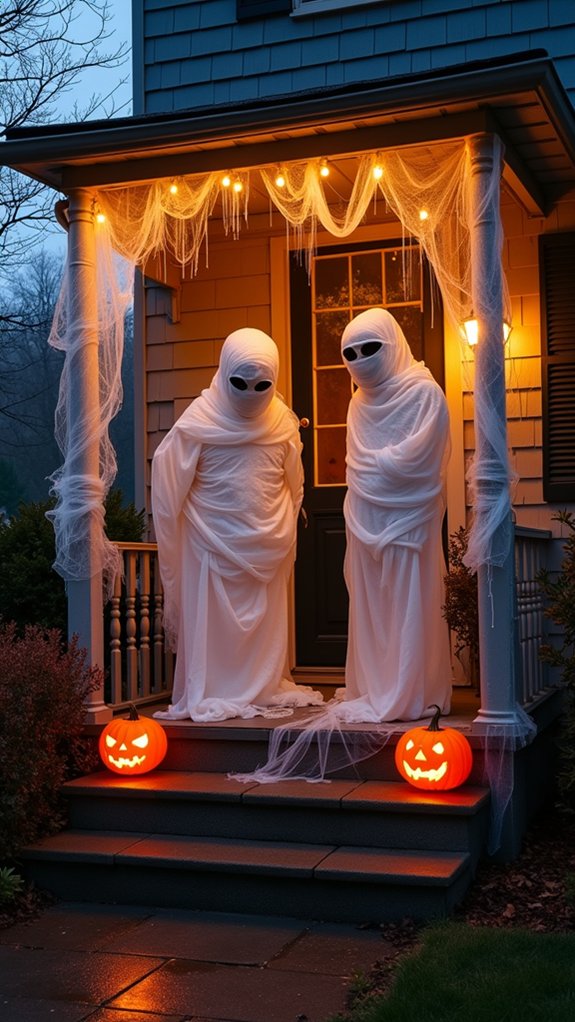 mummy decorations for halloween