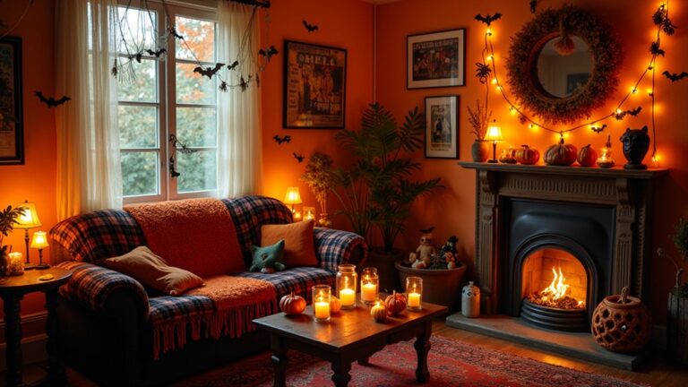 nostalgic 90s halloween decor