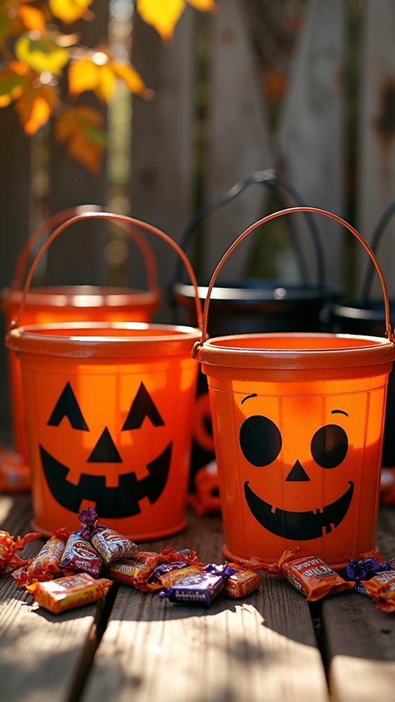 nostalgic halloween candy carriers