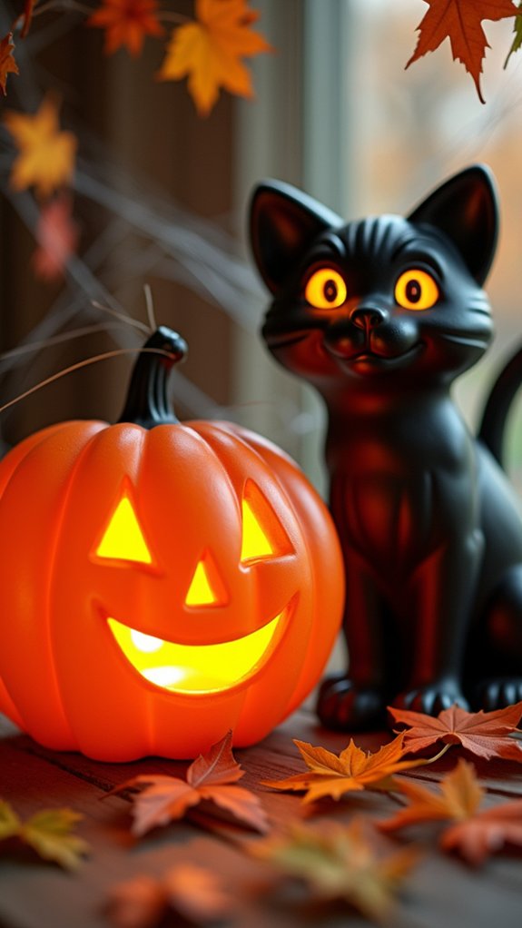 nostalgic retro halloween decorations