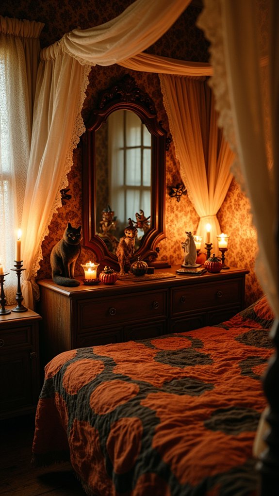 nostalgic vintage halloween decor