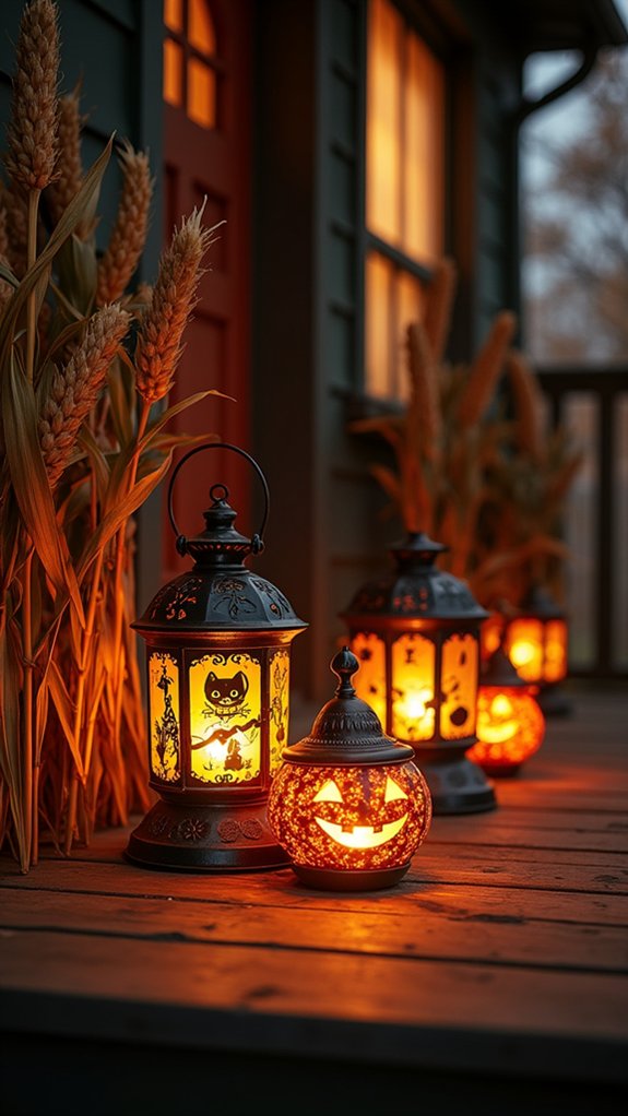 nostalgic vintage halloween decor
