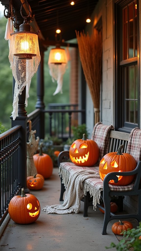 nostalgic vintage halloween decor