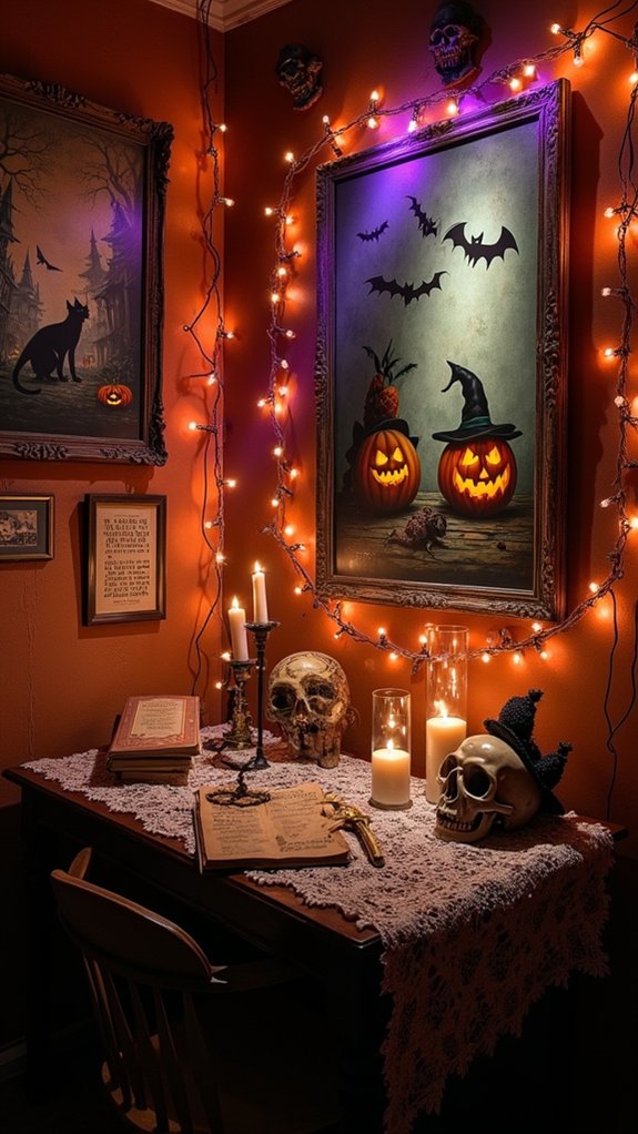 nostalgic vintage halloween posters