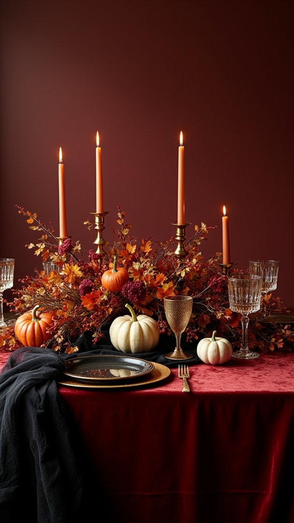 opulent fall centerpiece designs