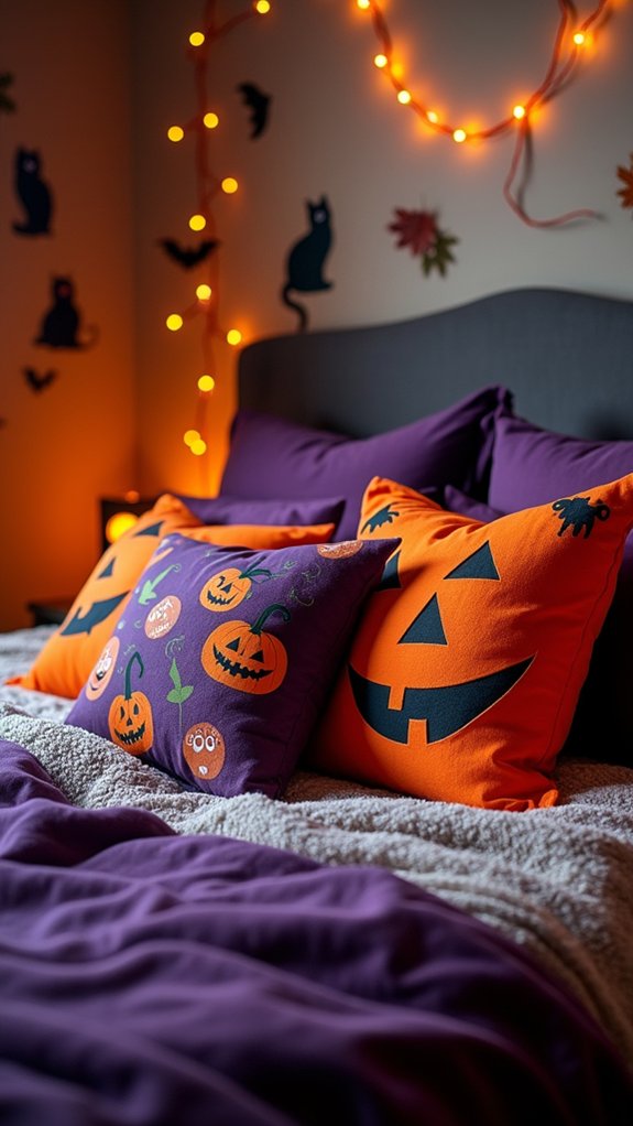 playful seasonal decor pillows
