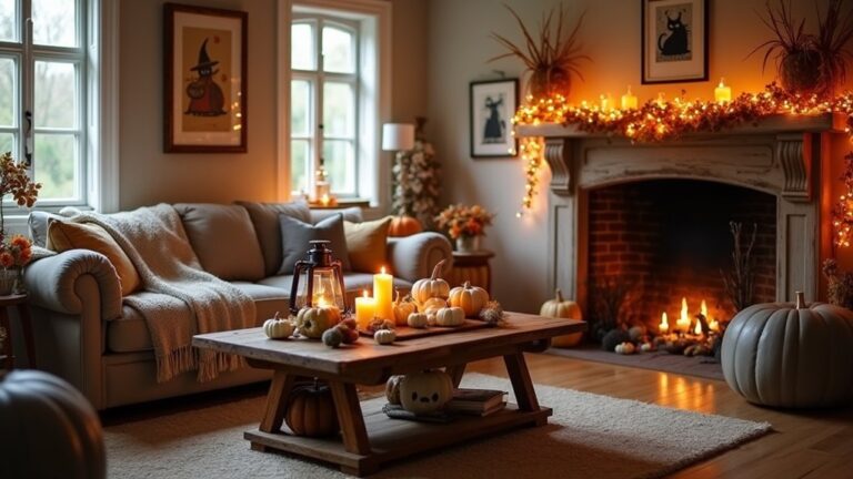 rustic halloween farmhouse decor