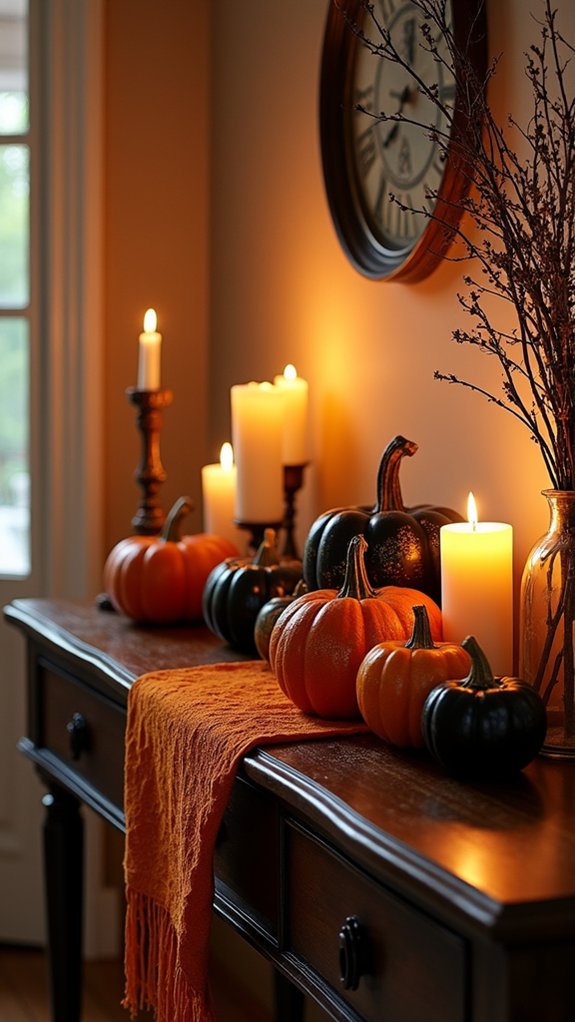 seasonal themed table settings