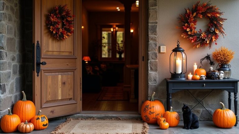 spooky and inviting decorations
