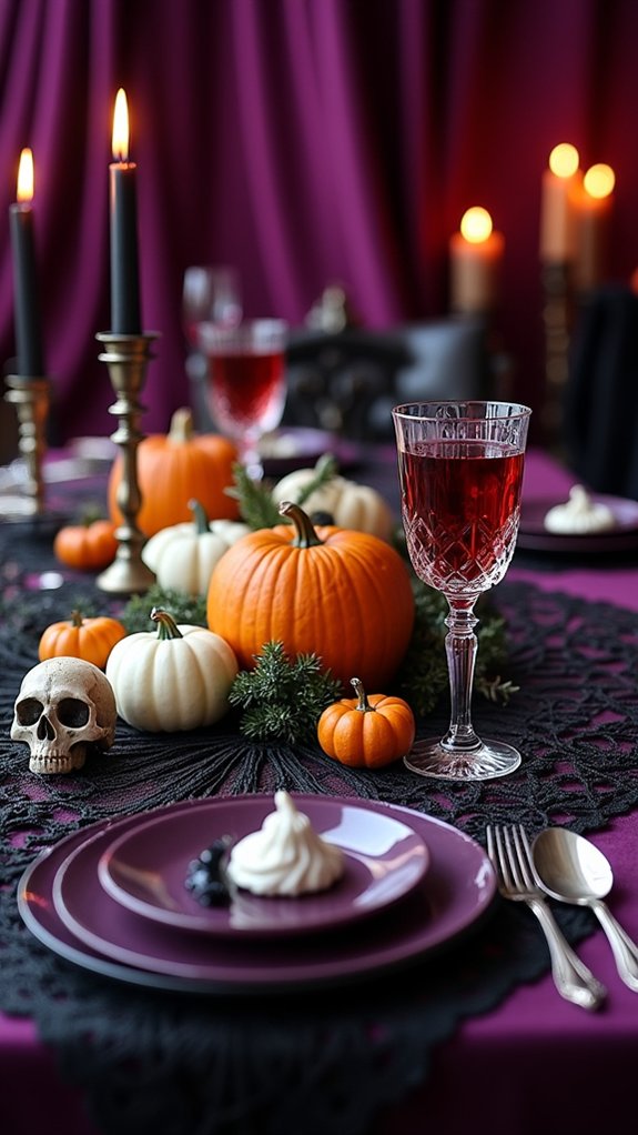 spooky elegant dining experience